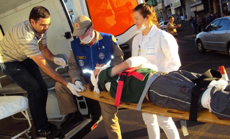 Simulado de Acidente acontece na Semana Nacional do Trânsito