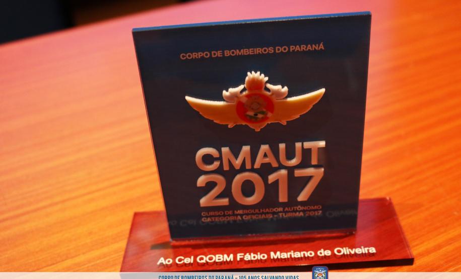 Formatura do Curso de Mergulhador Autônomo