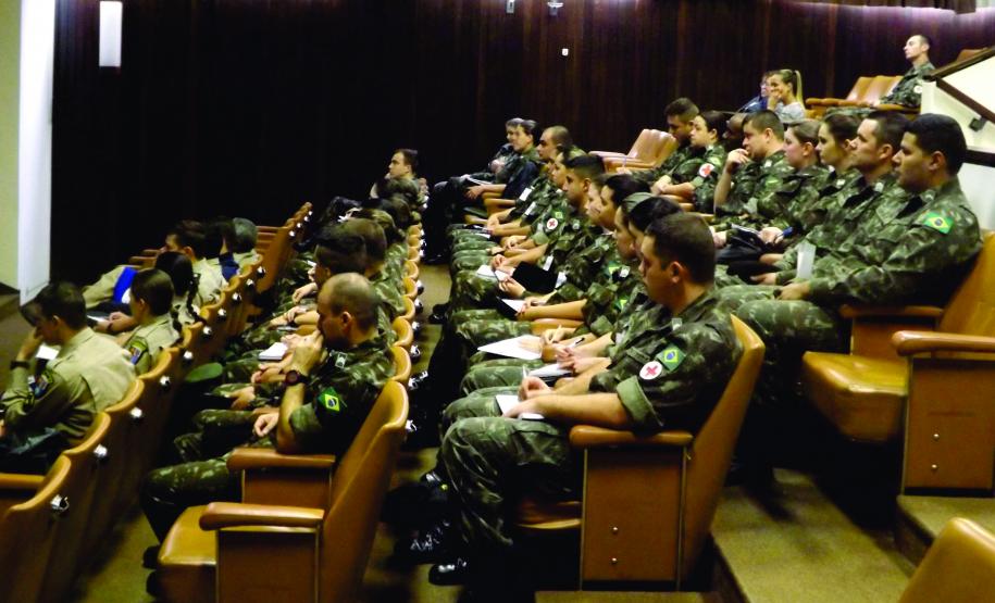 1º Grupamento de Bombeiros Participa de Abertura do Curso de Agente de Socorros Urgentes Para o Exército Brasileiro