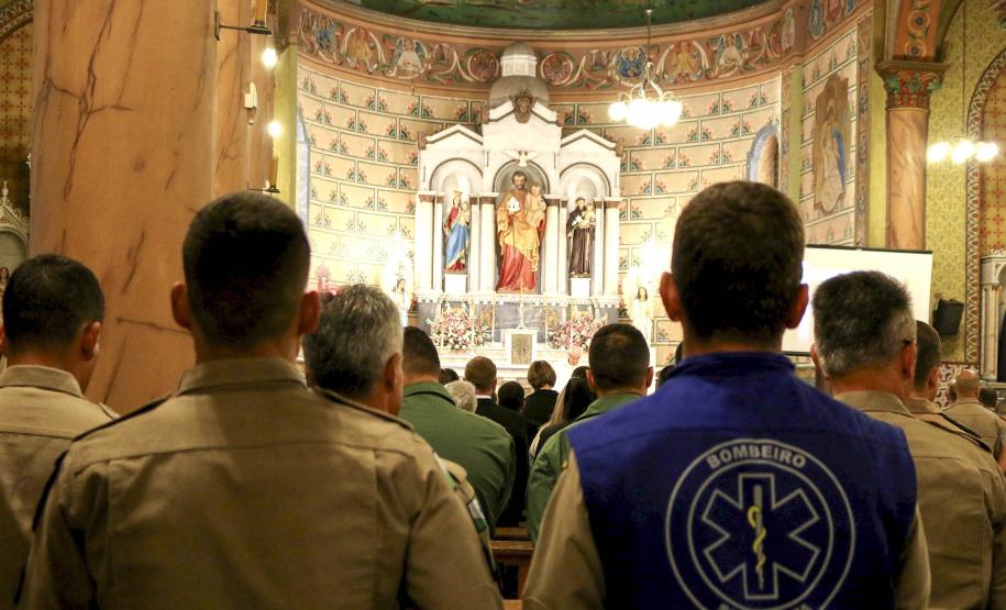 Curitiba, 06 de Outubro de 2017. Missa 105 anos Bombeiros