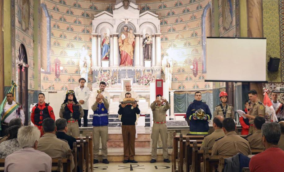 Curitiba, 06 de Outubro de 2017. Missa 105 anos Bombeiros