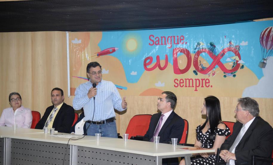 Secretário de estado da Saúde,Michele caputo Neto,participa do evento dos 35 anos da Hemepar
Curitiba,11/12/32017
Foto,Venilton Küchler