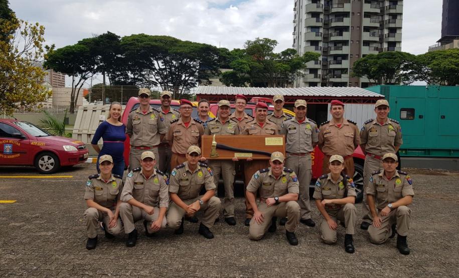 Maringá recebe visita de inspeção do Comando do Corpo de Bombeiros