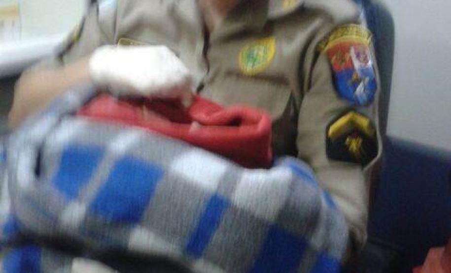 Socorristas do 1º Grupamento de Bombeiros Atendem Recém Nascido Encontrado em Caixa de Sapatos