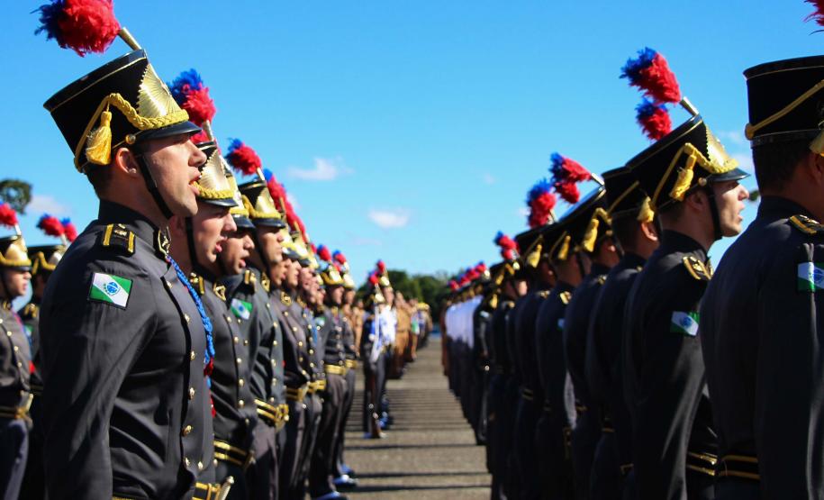 Curitiba, 11 de abril de 2018. Passagem de Comando da PMPRCoronel Audilene Rosa de Paula Dias Rocha assume o Comando Da PMPR
