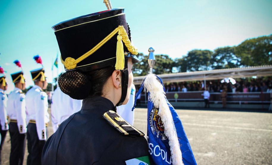 Curitiba, 11 de abril de 2018. Passagem de Comando da PMPRCoronel Audilene Rosa de Paula Dias Rocha assume o Comando Da PMPR