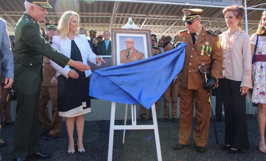 Curitiba, 11 de abril de 2018. Passagem de Comando da PMPRCoronel Audilene Rosa de Paula Dias Rocha assume o Comando Da PMPR