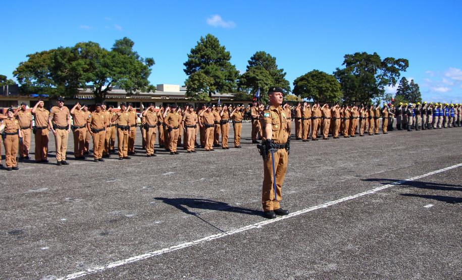 Curitiba, 11 de abril de 2018. Passagem de Comando da PMPRCoronel Audilene Rosa de Paula Dias Rocha assume o Comando Da PMPR