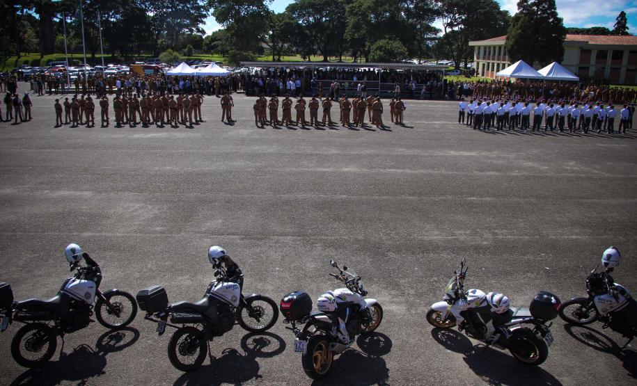 Curitiba, 11 de abril de 2018. Passagem de Comando da PMPRCoronel Audilene Rosa de Paula Dias Rocha assume o Comando Da PMPR