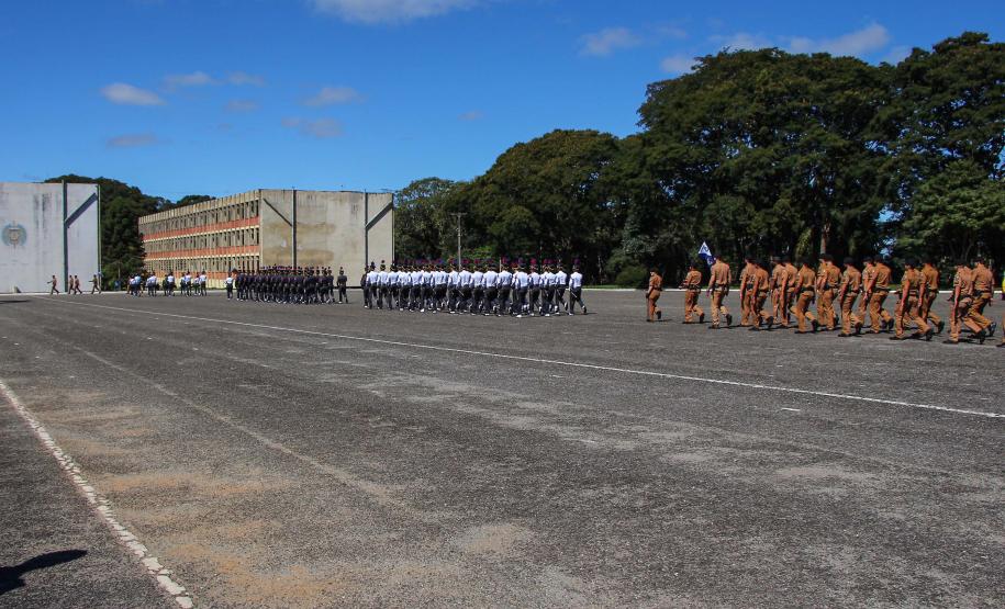 Curitiba, 11 de abril de 2018. Passagem de Comando da PMPRCoronel Audilene Rosa de Paula Dias Rocha assume o Comando Da PMPR