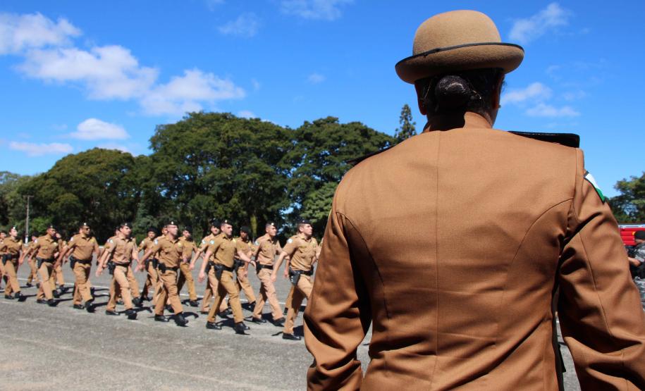 Curitiba, 11 de abril de 2018. Passagem de Comando da PMPRCoronel Audilene Rosa de Paula Dias Rocha assume o Comando Da PMPR
