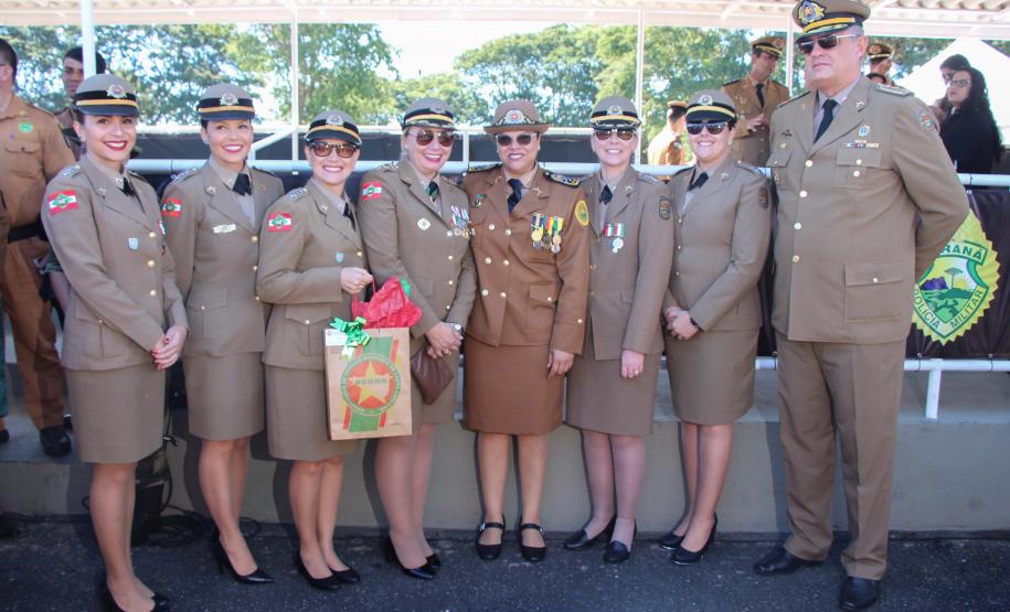 Curitiba, 11 de abril de 2018. Passagem de Comando da PMPRCoronel Audilene Rosa de Paula Dias Rocha assume o Comando Da PMPR