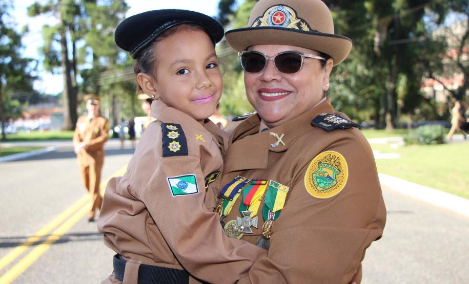 Curitiba, 11 de abril de 2018. Passagem de Comando da PMPRCoronel Audilene Rosa de Paula Dias Rocha assume o Comando Da PMPR