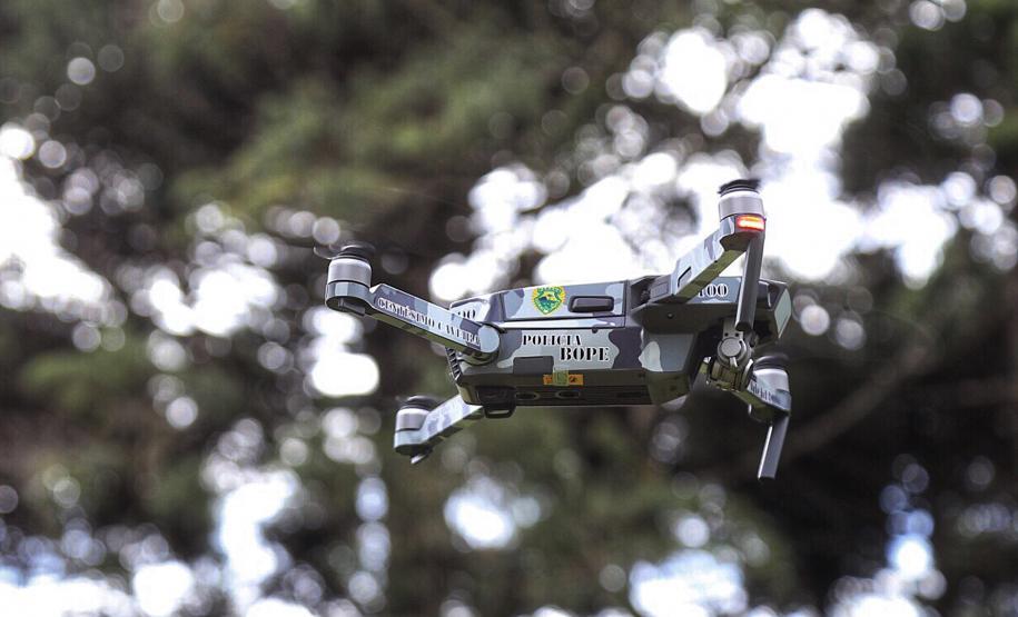 Defesa Civil passa a utilizar drones para monitoramento das áreas de risco.Curitiba, 16/05/2018.Foto: José Fernando Ogura/ANPr
