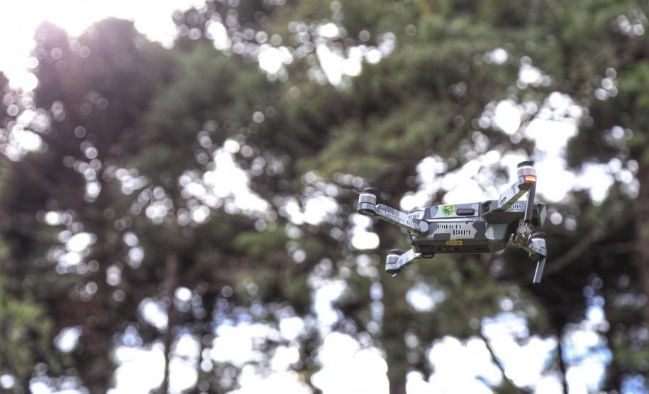 Defesa Civil passa a utilizar drones para monitoramento das áreas de risco.Curitiba, 16/05/2018.Foto: José Fernando Ogura/ANPr