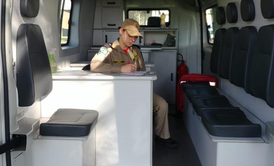 Realização de simulado de atendimento a emergências