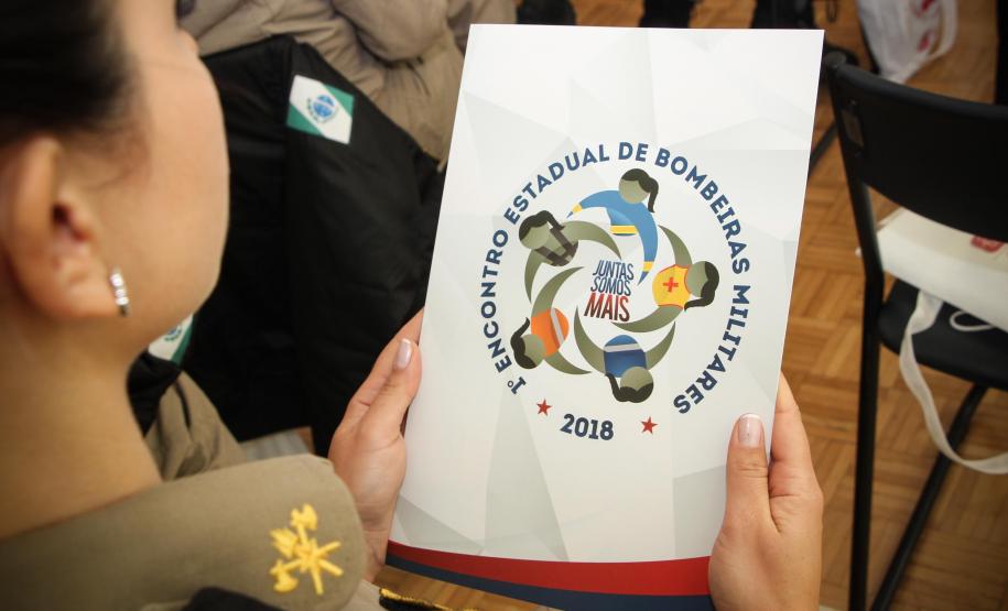 Curitiba, 28 de junho de 2018.  1º Encontro Estadual de Bombeiras Militares
