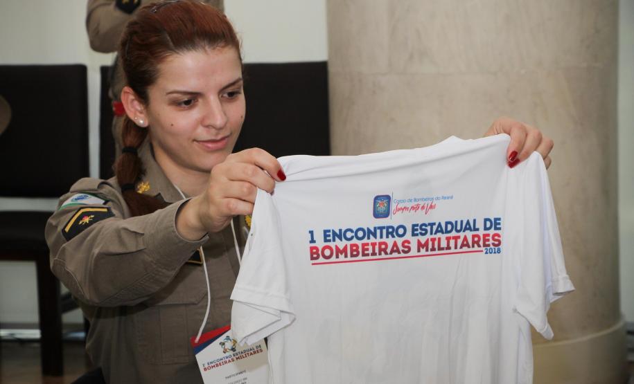 Curitiba, 28 de junho de 2018.  1º Encontro Estadual de Bombeiras Militares