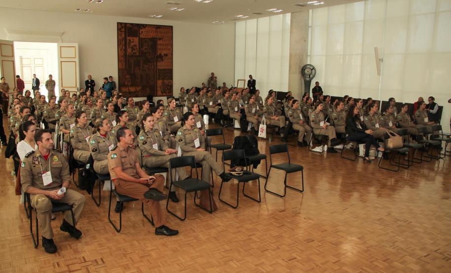 Curitiba, 28 de junho de 2018.  1º Encontro Estadual de Bombeiras Militares