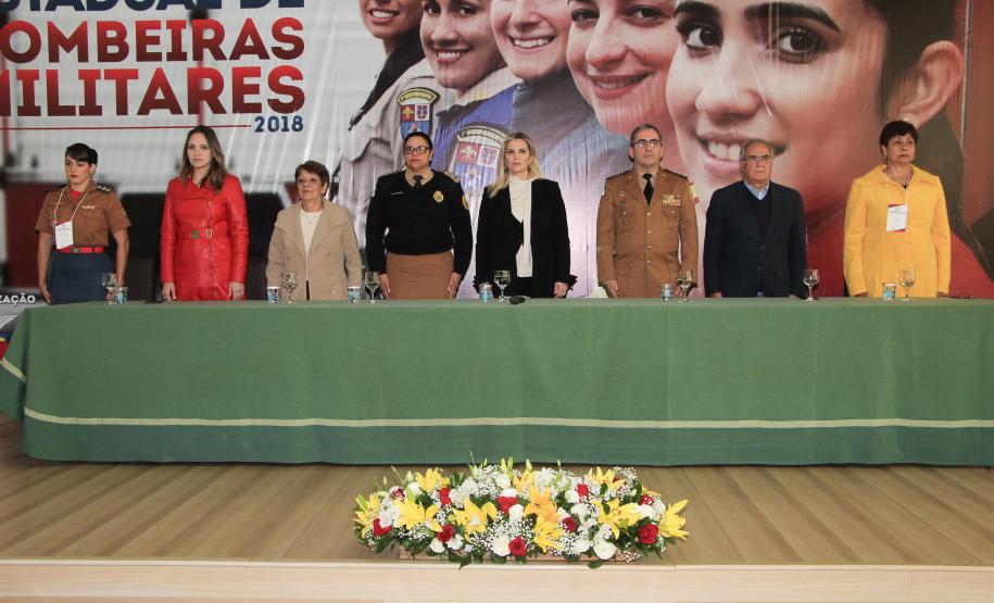 Curitiba, 28 de junho de 2018.  1º Encontro Estadual de Bombeiras Militares