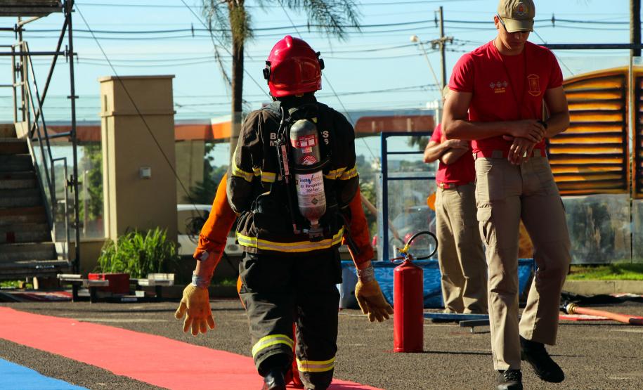 Foz do Iguaçu, 22 de novembro de 2018. Prova Bombeiros de Aço