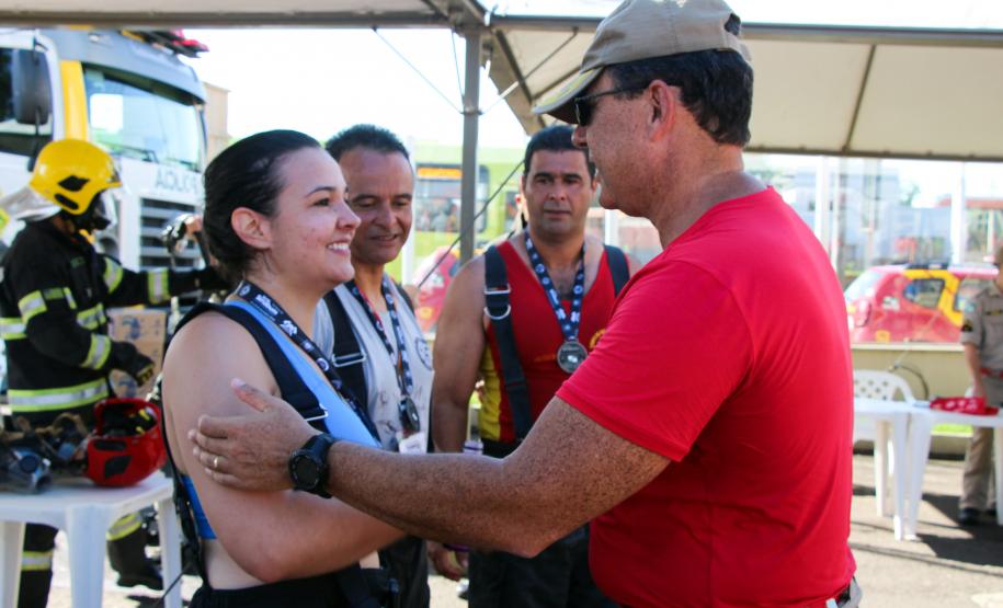 Foz do Iguaçu, 22 de novembro de 2018. Prova Bombeiros de Aço