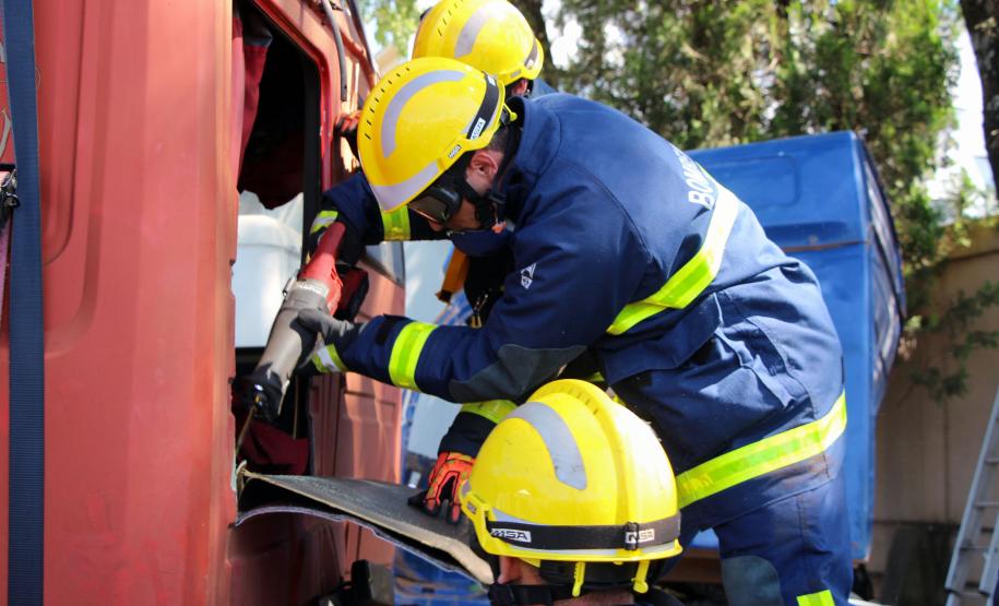 Foz do Iguaçu, 22 de novembro de 2018. Prova Bombeiros de Aço