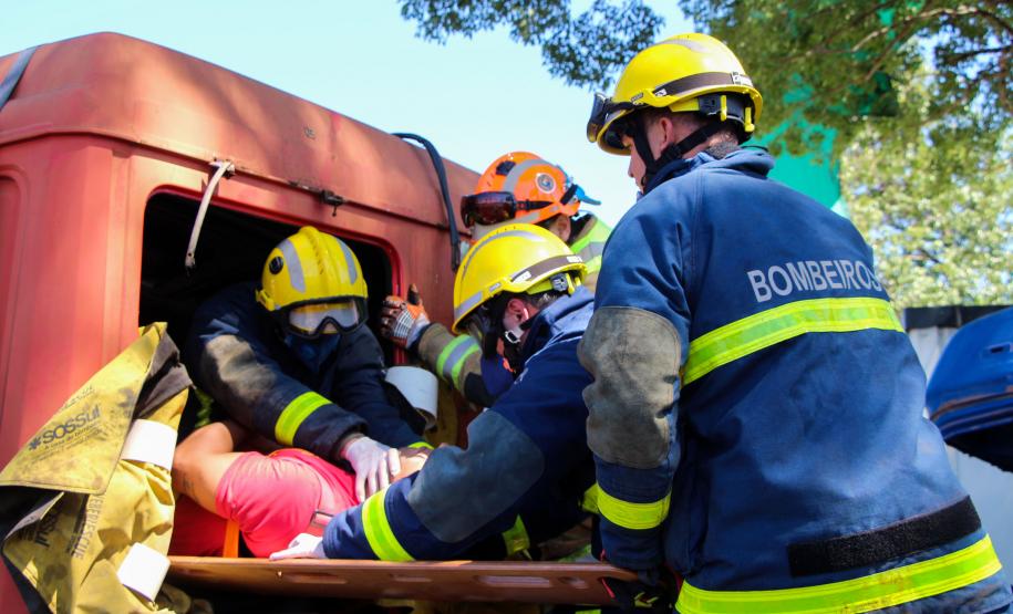 Foz do Iguaçu, 22 de novembro de 2018. Prova Bombeiros de Aço
