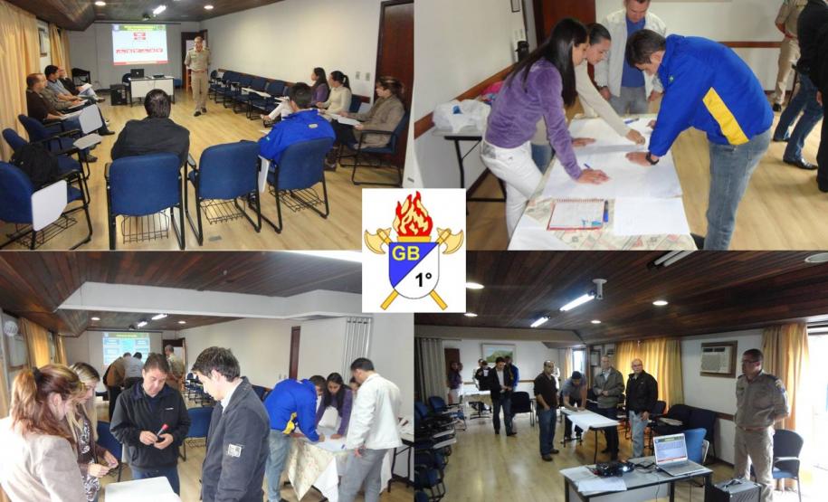 Capacitação em SCI é realizada pelo Corpo de Bombeiros