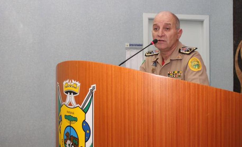 Coronel Luiz Henrique Pombo do Nascimento, Comandante do Corpo de Bombeiros do Paraná