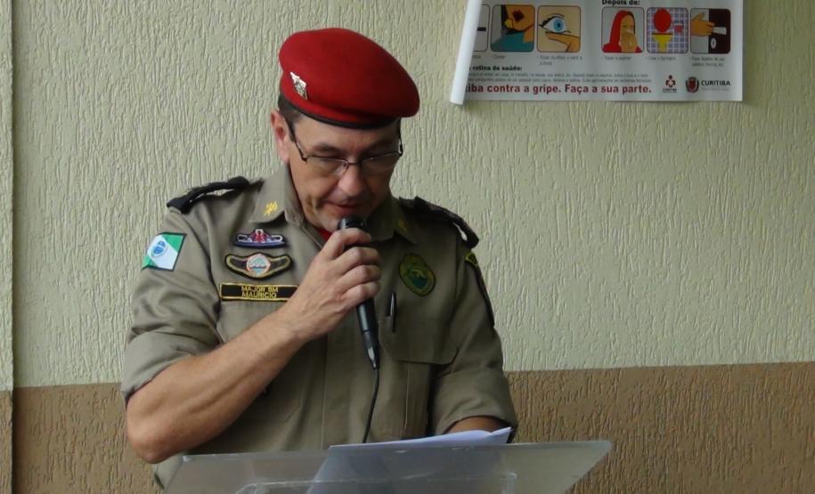 Maj. QOBM Maurício José Aliski -  Abertura do evento.