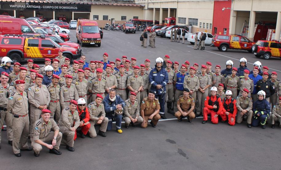 Corpo de Bombeiros do Paraná é a instituição mais confiável, segundo Curitibanos