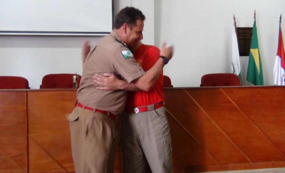 Despedida Ten. Cel. Budal