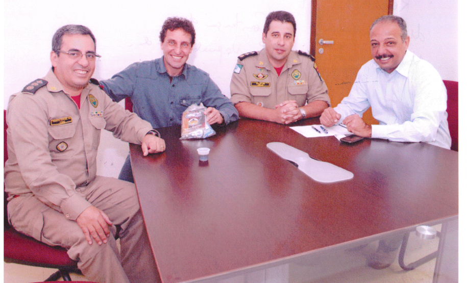 Reunião do Comando do 6º GB com a Prefeitura de Piraquara