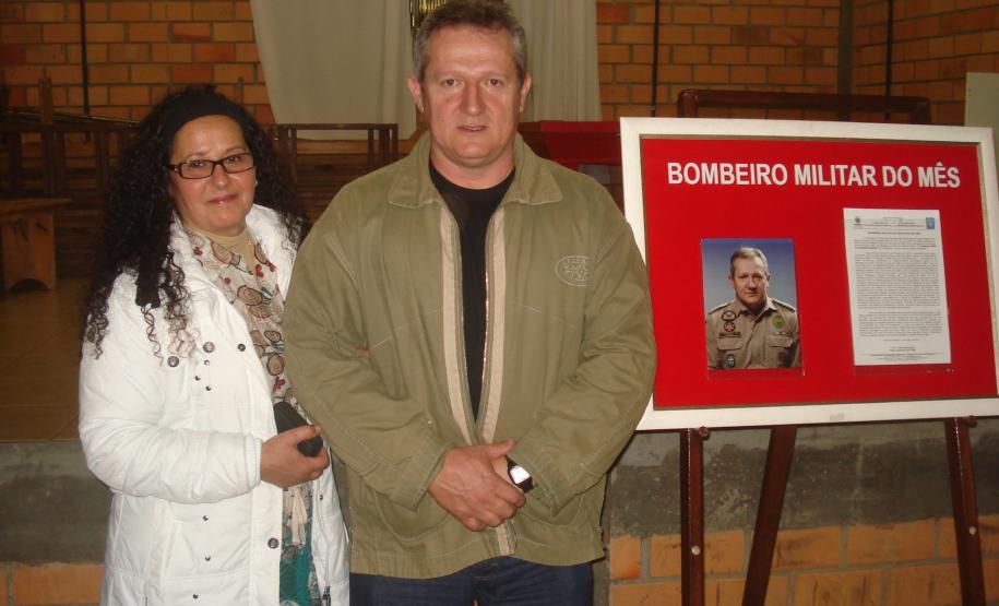 Bombeiro Militar de destaque do mês