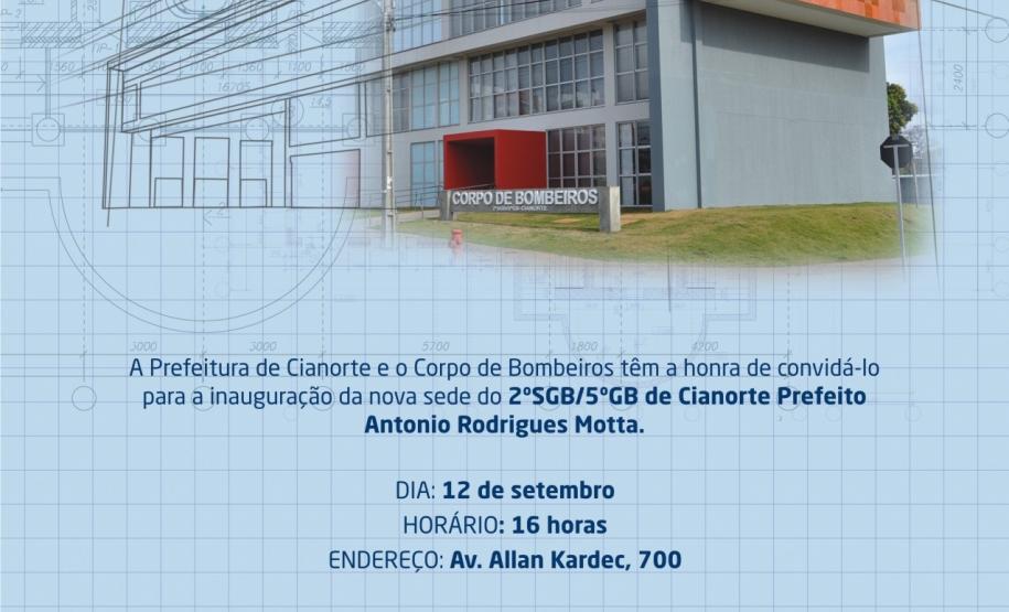 Inauguração da nova sede do 5ºGB em Cianorte