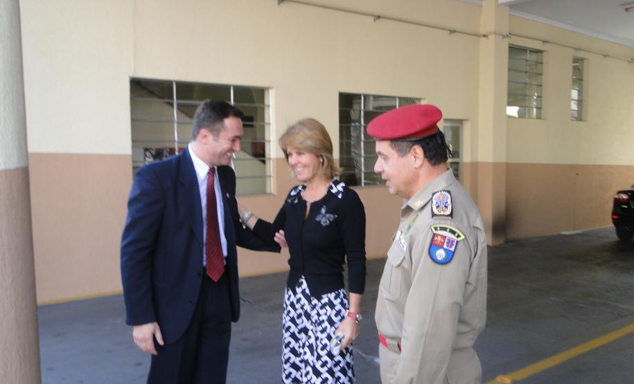 Chegada Sra. Fernanda Richa