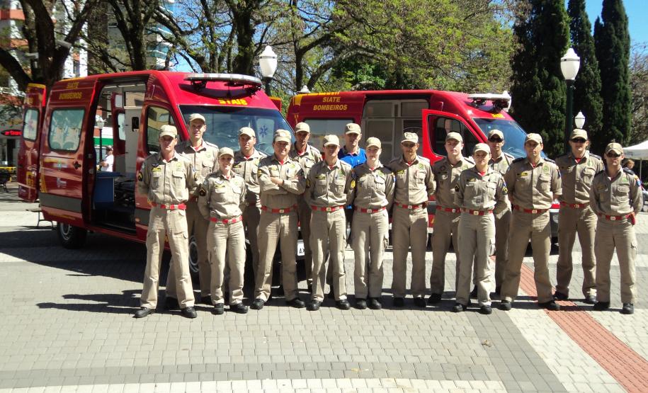 Atividades do 2ºSGBI em comemoração ao 101 anos do Corpo de Bombeiros da PMPR