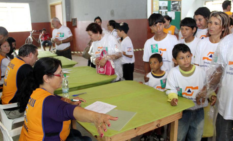12.11.2011, Simulado de preparação para desastres, feito Pela Defesa Civil  e Corpo de Bombeiros  e outros orgãos.