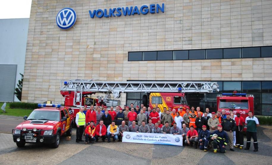 Simulado de Combate a Incêndio PAM São José dos Pinhais