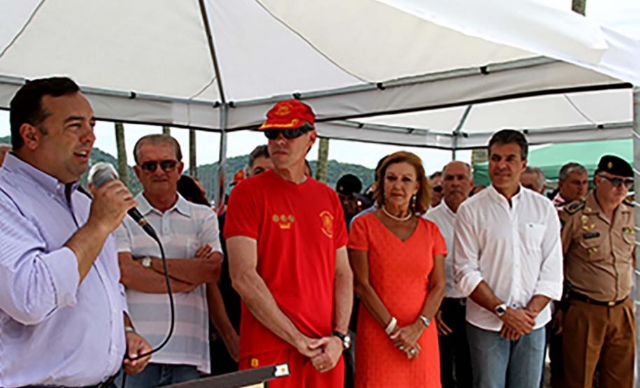 Base Náutica do Corpo de Bombeiros é inaugura em Guaratuba, litoral do Estado