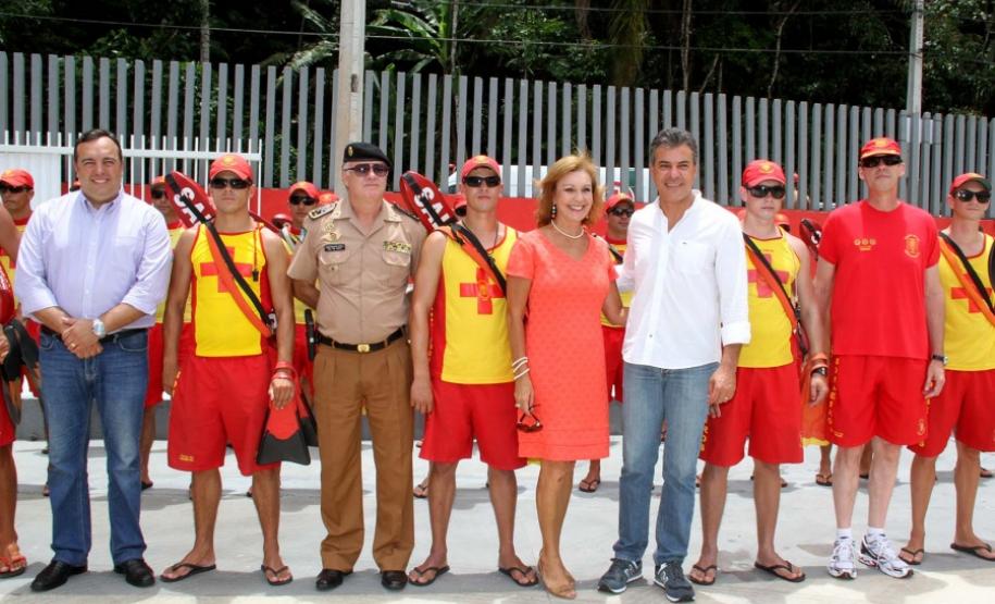 Base Náutica do Corpo de Bombeiros é inaugura em Guaratuba, litoral do Estado