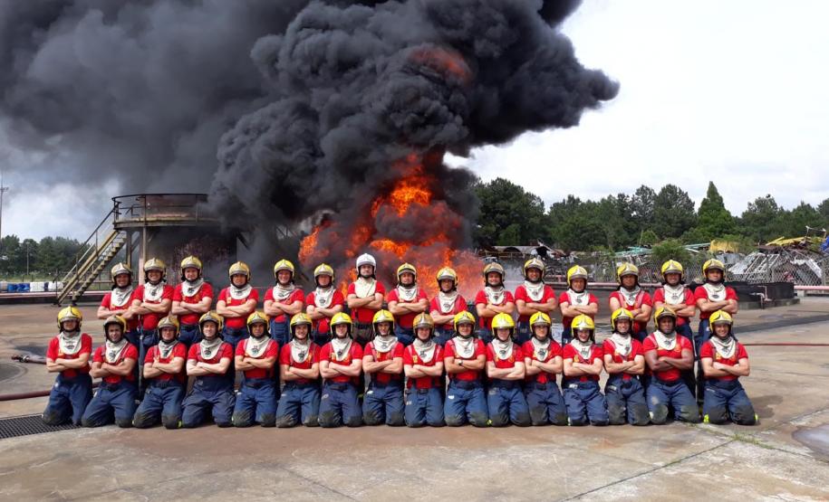 Solenidade de Formatura do I Curso de Operações em Combate a Incêndio (COCI)
