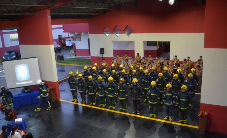 Solenidade de Formatura do I Curso de Operações em Combate a Incêndio (COCI)