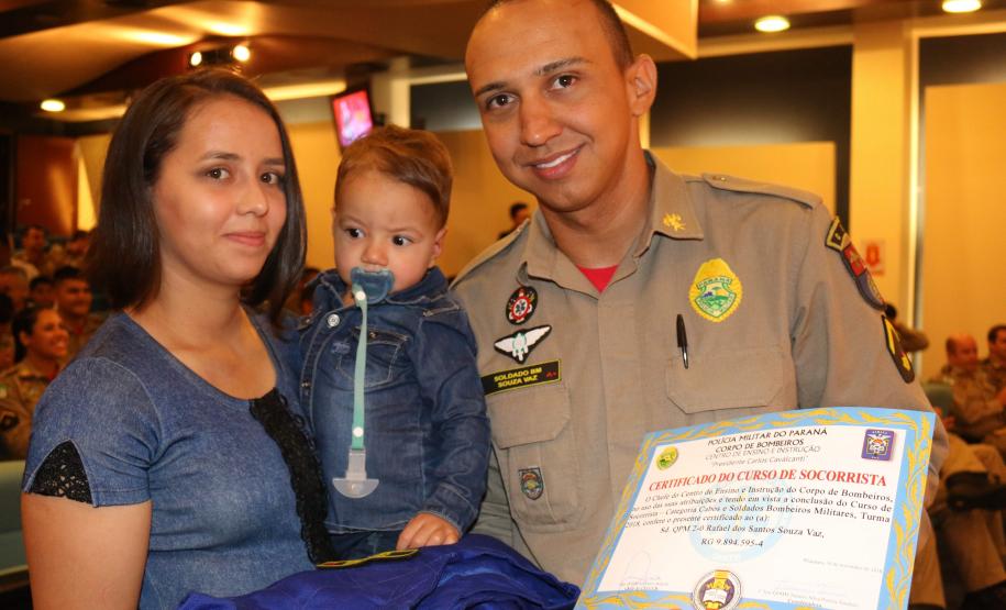 Corpo de Bombeiros forma 117 novos bombeiros socorristas