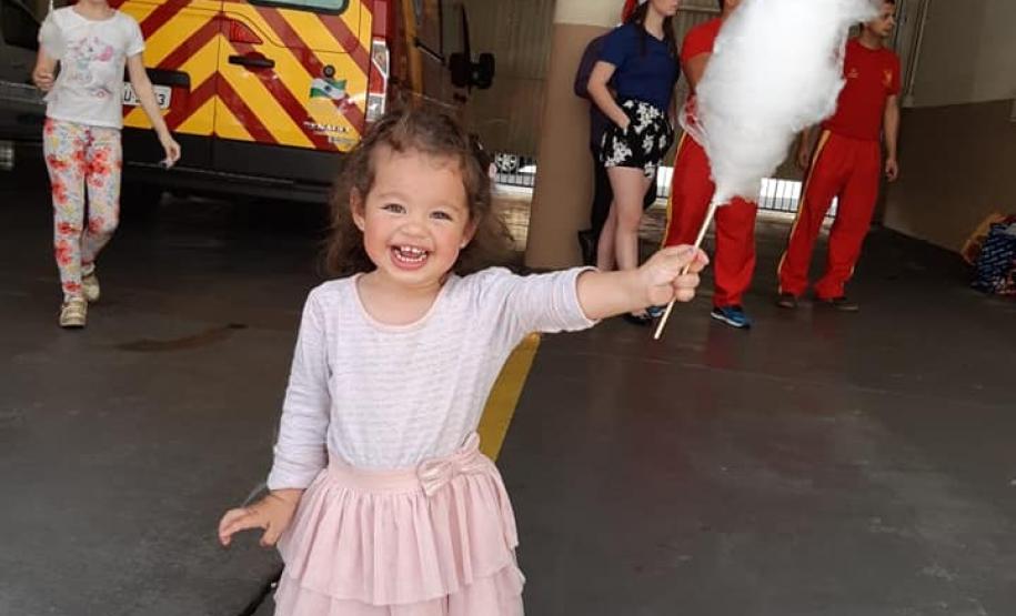 Bombeiros proporcionam Natal diferenciado para 150 crianças