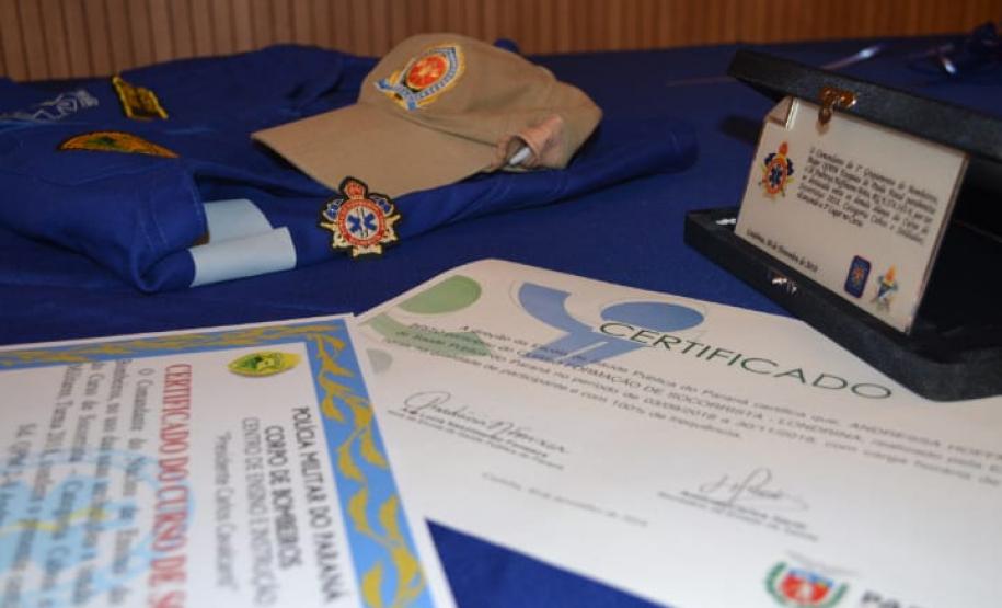 Corpo de Bombeiros forma 117 novos bombeiros socorristas