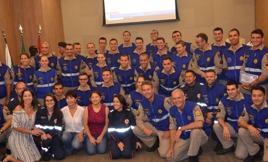 Corpo de Bombeiros forma 117 novos bombeiros socorristas