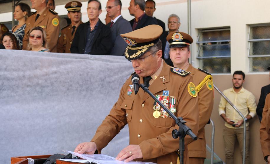 Coronel Prestes assume o comando do Corpo de Bombeiros do Paraná
