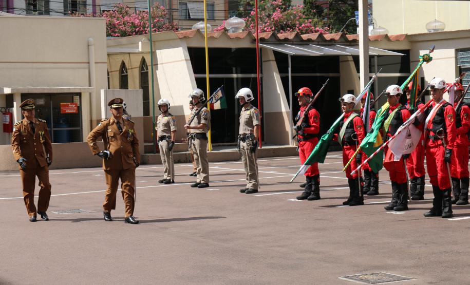 Coronel Prestes assume o comando do Corpo de Bombeiros do Paraná